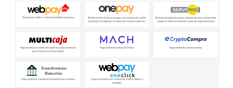 Nueva Forma de Pago vía Internet con Tarjeta de Crédito o Debito.