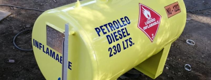 Estanque Metálico 230lts Petroleo TC8